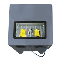 Skat Blast® USA Slant Top 35V Abrasive Blast Cabinet