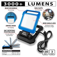 120-Volt LED Work Light