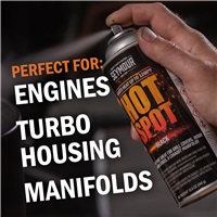 SEYMOUR® Hot Spot High Heat Restoration Paint - Black, 12 oz