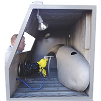 Skat Blast® USA 9736 Contender Abrasive Blast Cabinet