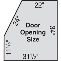 Skat Blast® USA 9736 Contender Abrasive Blast Cabinet