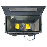Skat Blast® USA Slant Top 33V Top-Load Abrasive Blast Cabinet