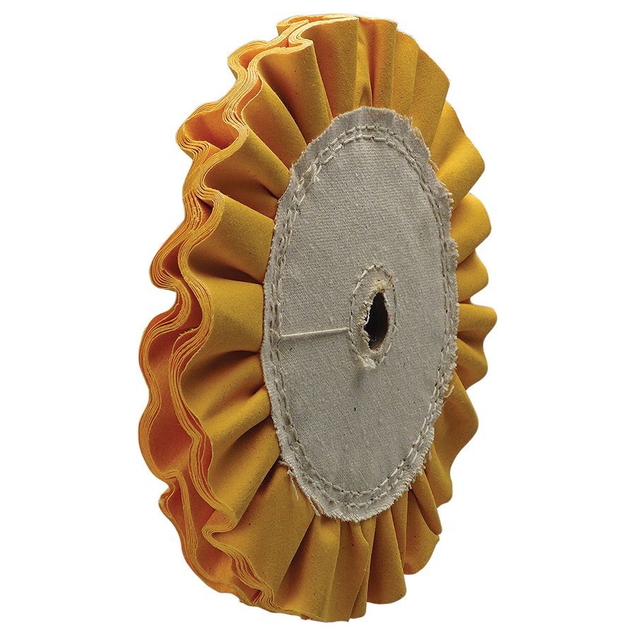 Yellow Ventilated Buffing Wheels