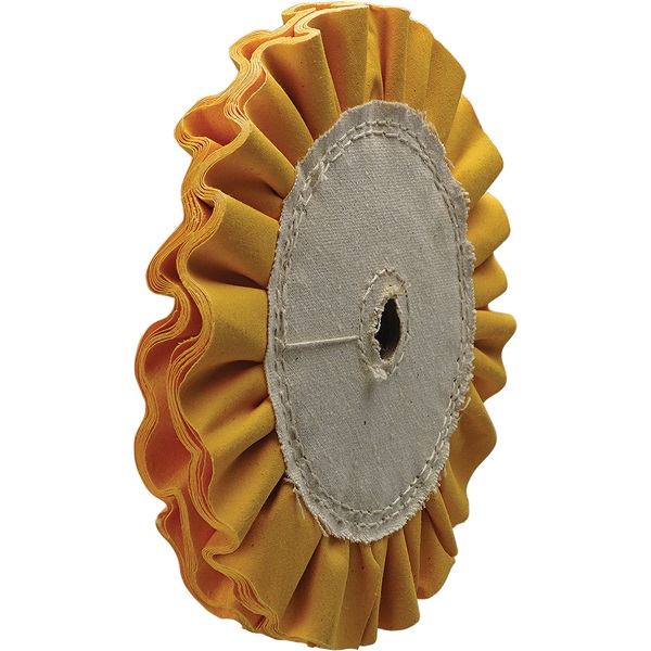 Yellow Ventilated Buffing Wheels