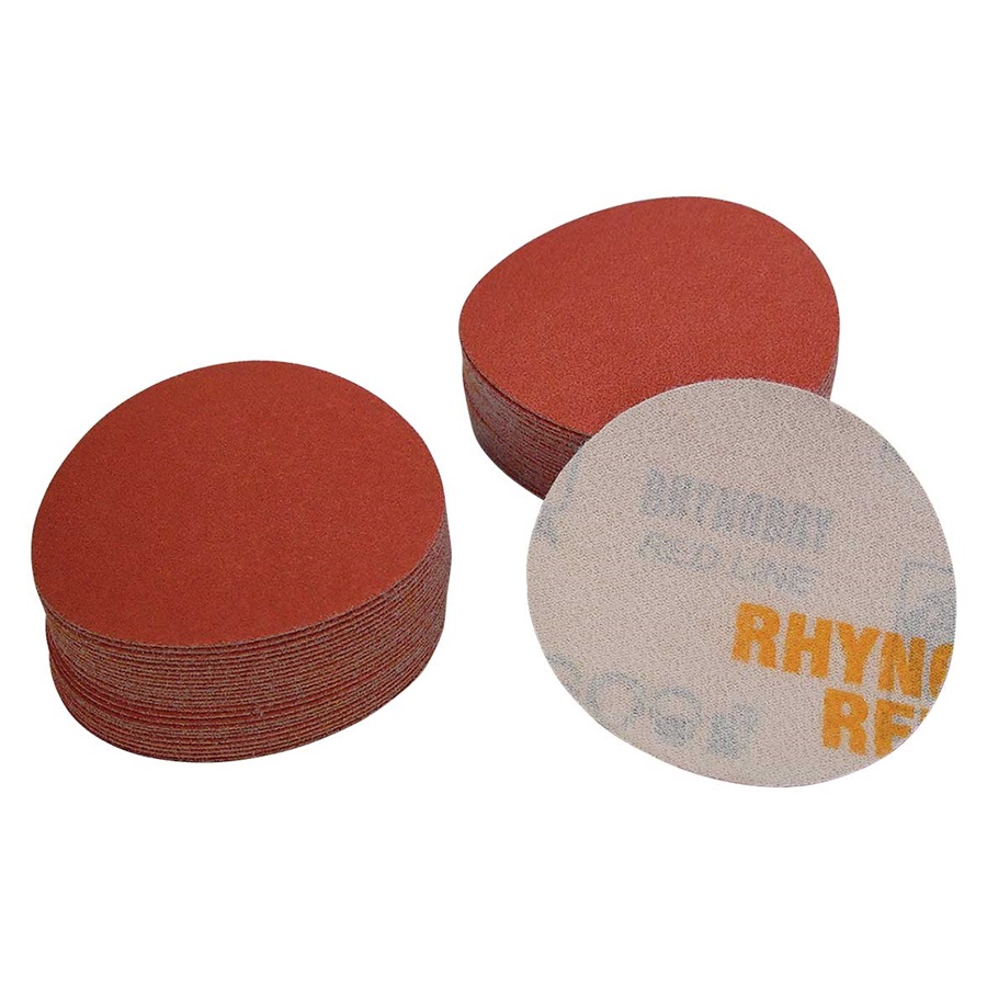Indasa 3" Dia Hook & Loop Sandpaper