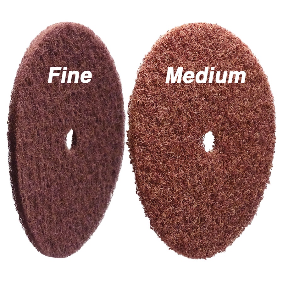Buff & Blend Wheels - for Bench-Mount Buffers