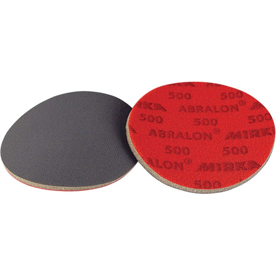 Mirka Abralon 6" Dia Hook & Loop Foam-Center Sanding Discs