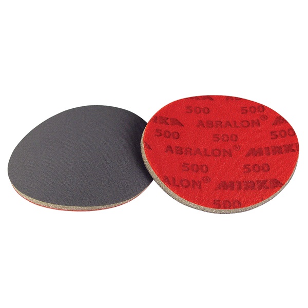 Mirka Abralon 6" Dia Hook & Loop Foam-Center Sanding Discs