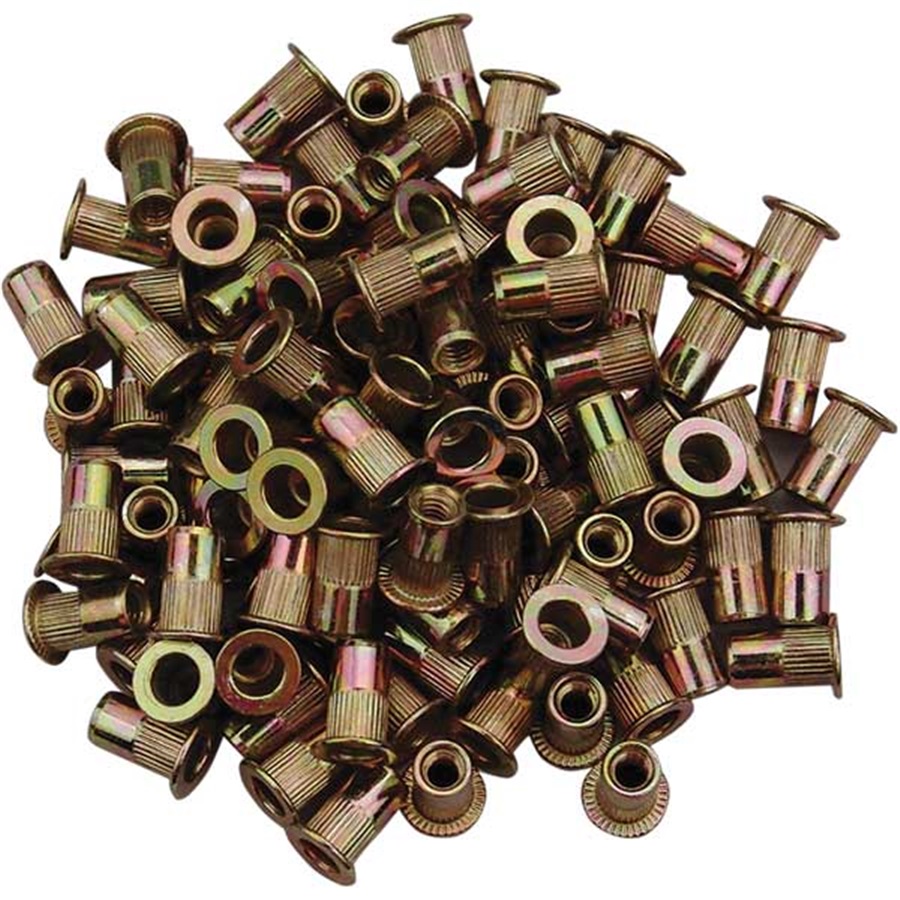 Replacement Zinc-Plated Steel Rivet Nuts