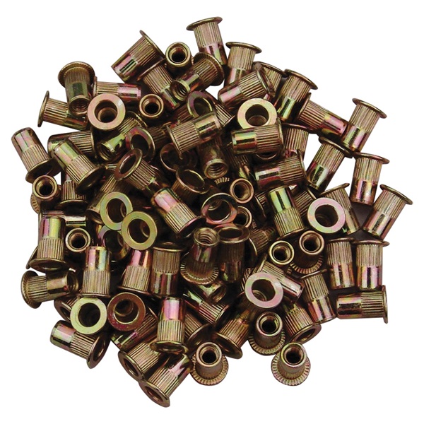 Replacement Zinc-Plated Steel Rivet Nuts