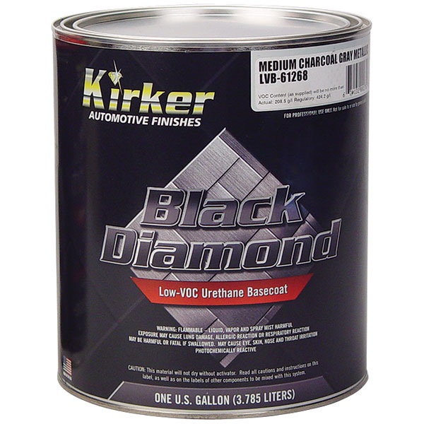 Kirker Black Diamond LowVOC Urethane Basecoat Paint Metallics TP