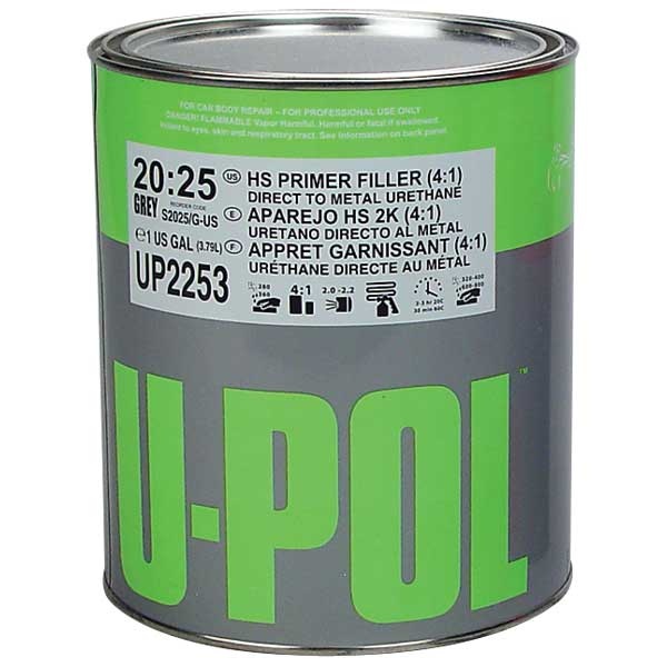 UPol® "3IN1" Urethane Primer (2K) DTM Gray, Gal TP Tools & Equipment