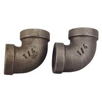 Elbow, 1/4" pipe thread, 2 pk