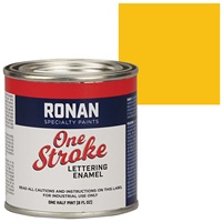 RONAN One Stroke Lettering Enamel Paint - Golden Yellow