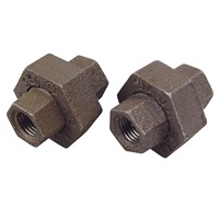 Union, 1/4" pipe thread, 2 pk