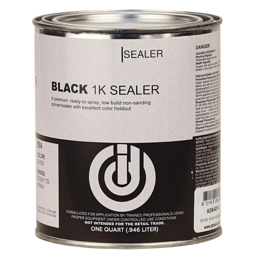 Distinctive Image 1K Sealer - Black, Quart
