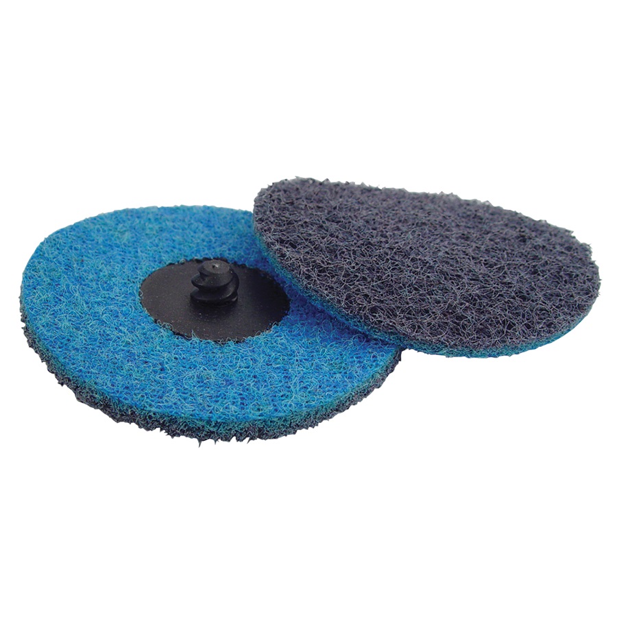 3" Quick-Change Surface Conditioning Disc - Fine, Blue - Ea