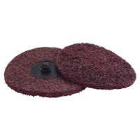 2&quot; Quick-Change Surface Conditioning Disc - Med, Maroon - Ea