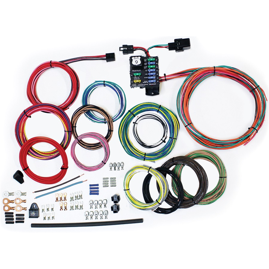 American Autowire "Route 9" Universal Wiring System Kit