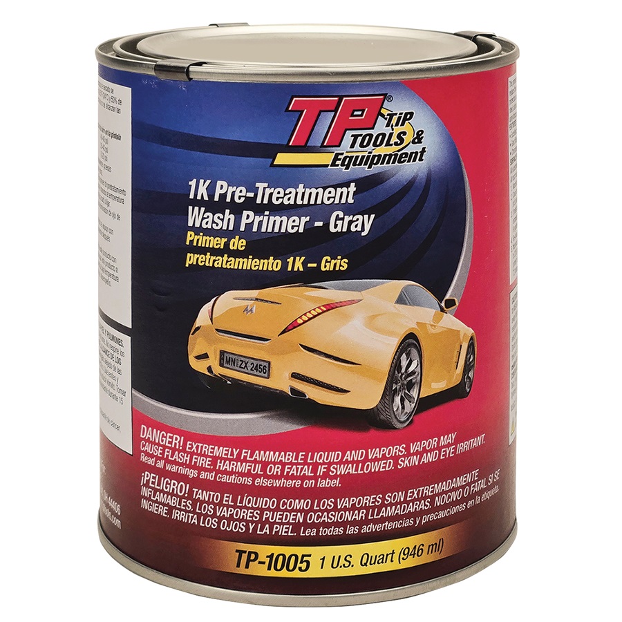 TP Tools® 1K Pre-Treatment Wash Primer - Gray, Qt