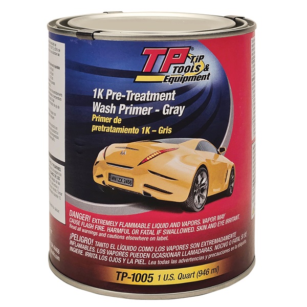 TP Tools® 1K Pre-Treatment Wash Primer - Gray, Qt