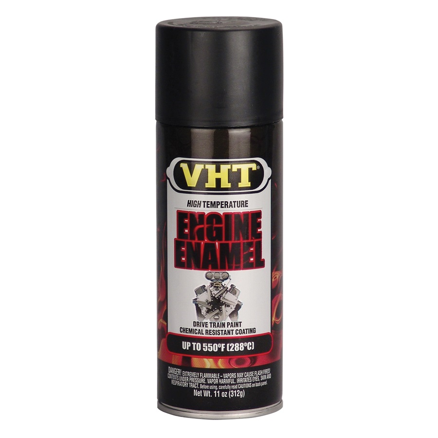 VHT® 550°F Engine Enamel - Satin Black, 11 oz