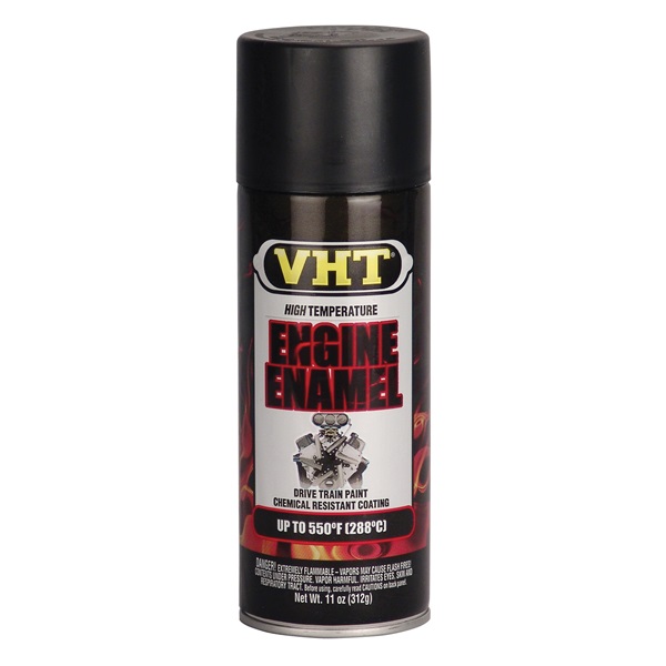 VHT® 550°F Engine Enamel - Satin Black, 11 oz