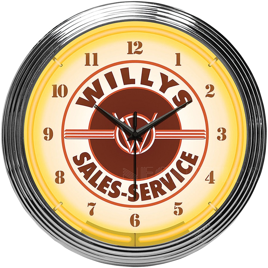 WILLYS Neon Wall Clock