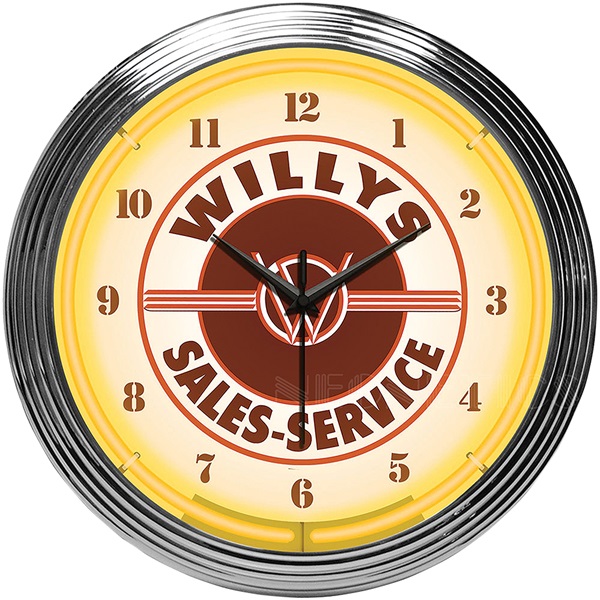 WILLYS Neon Wall Clock