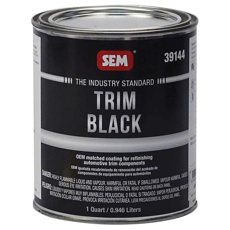 SEM® Trim Black Paint - Qt