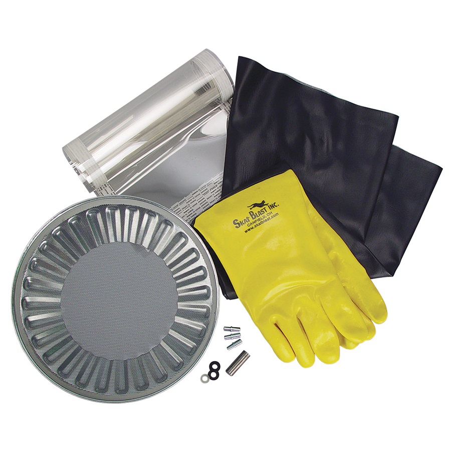 Skat Blast® Standard Cabinet Maintenance Kit - 24"L Gloves, Carbide