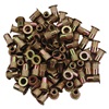 M4 x 0.7 Zinc-Plated Steel Rivet Nuts - 100Pk