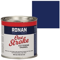 RONAN One Stroke Lettering Enamel Paint - Dark Blue