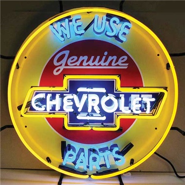 Genuine Chevy Parts Neon Sign
