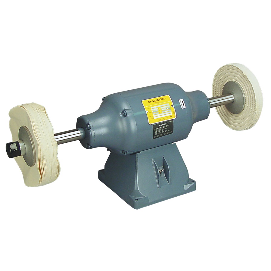 Baldor® 1-1/2HP Bench-Mount Buffer