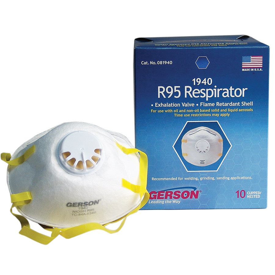 Gerson® R95 Respirator/Mask with Check Valve