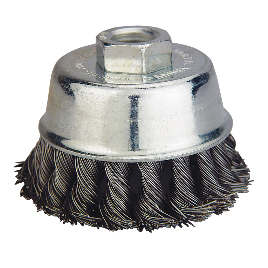 3" Knotted Wire Cup Brush