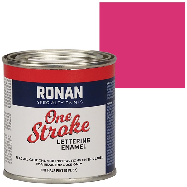 RONAN One Stroke Lettering Enamel Paint - Magenta