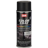 SEM® Color Coat Flexible Coating - Satin Black, 12 oz