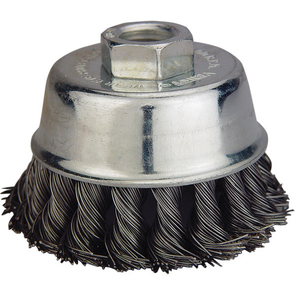 3" Knotted Wire Cup Brush