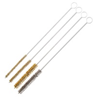 4-Pc Round Wire Brush Set - SAVE!