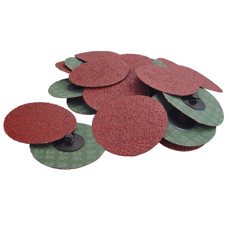 3" Quick-Change Sanding Discs - 36 Grit, 25 Pk