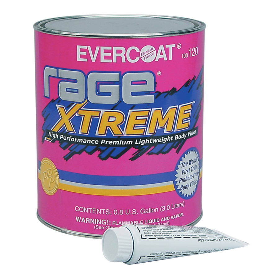 Evercoat Rage Xtreme Body Filler - Gallon Kit With FE-120 Hardener - FREE SHIPPING