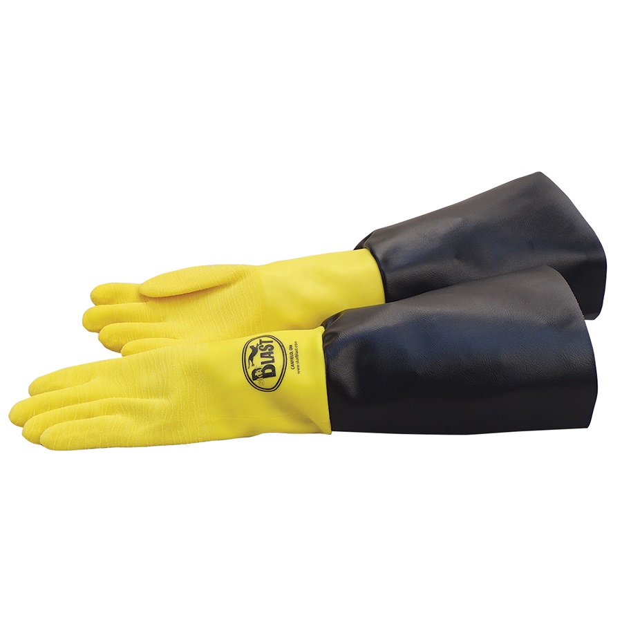 Skat Blast® Super-Pro 24"L Cabinet Gloves, Pair