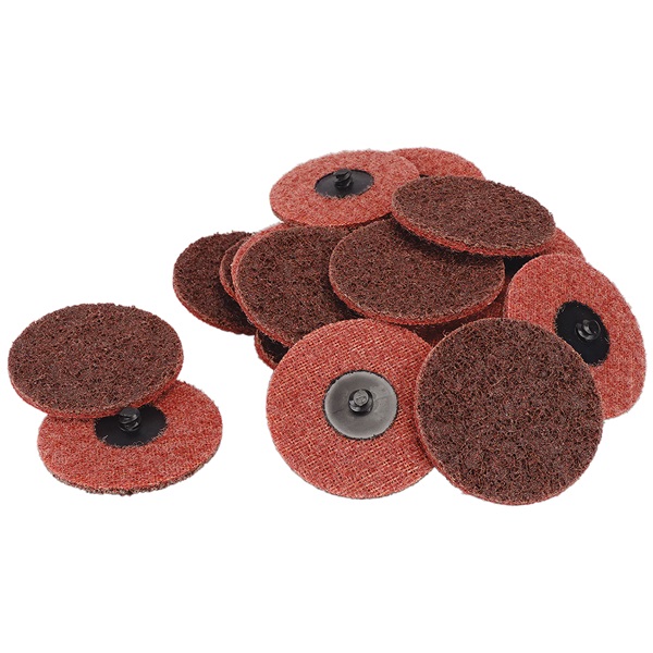 3" Quick-Change Surface Conditioning Discs - Med, Maroon -  25 Pk