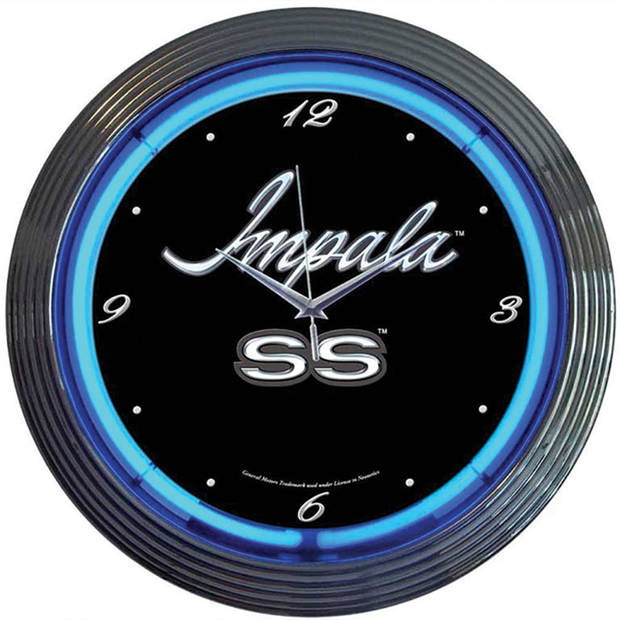 Impala Neon Wall Clock