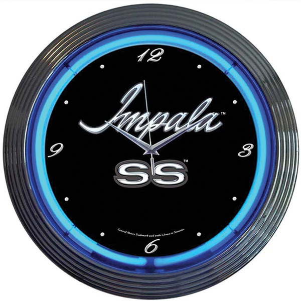 Impala Neon Wall Clock