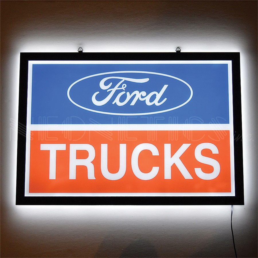 Ford Trucks Slim Line LED Sign