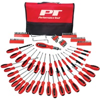 Performance Tool® 100-Pc Screwdriver Set with Pouch