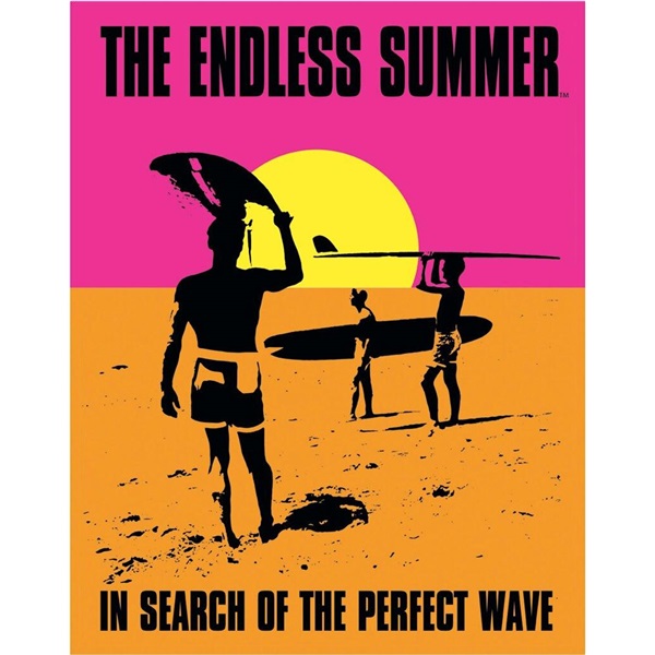 Endless Summer - Poster Tin Sign - 12-1/2"W x 16"H